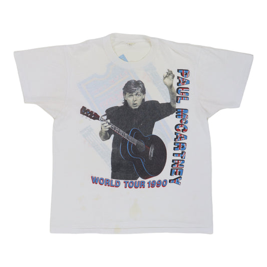 1990 Paul McCartney Friends Of The Earth Tour Shirt