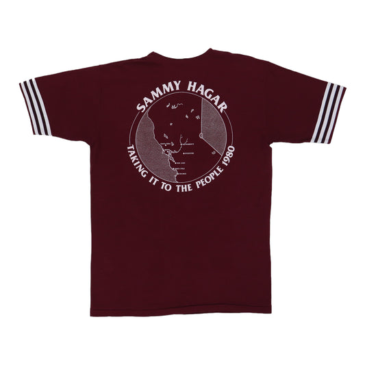 1980 Sammy Hagar Bill Graham Presents Concert Shirt