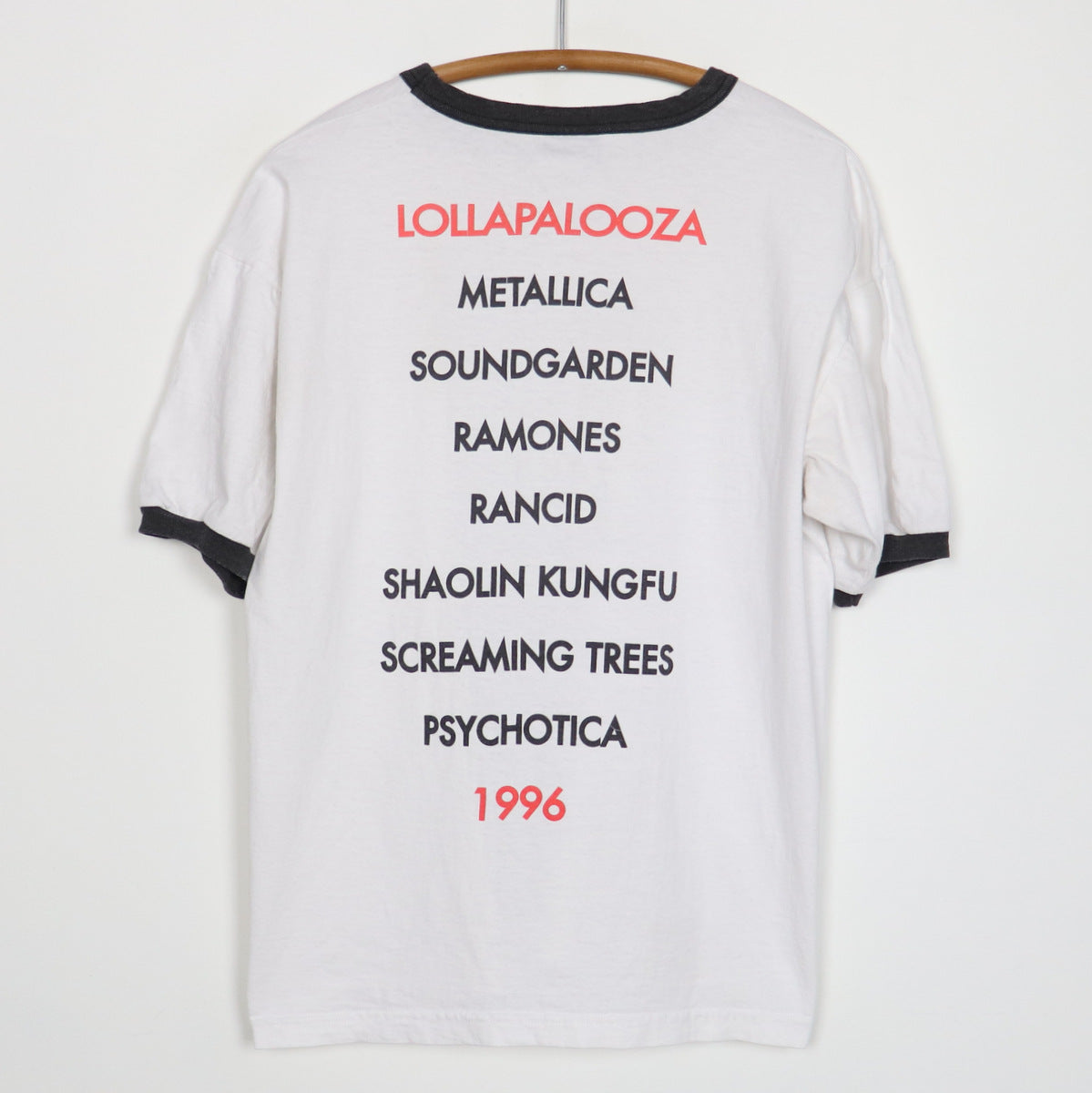 1996 Lollapalooza Concert Shirt | Authentic Vintage Tee – WyCo Vintage