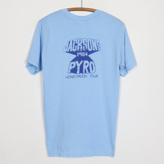 1984 Jacksons Victory Tour Pyro Crew Shirt