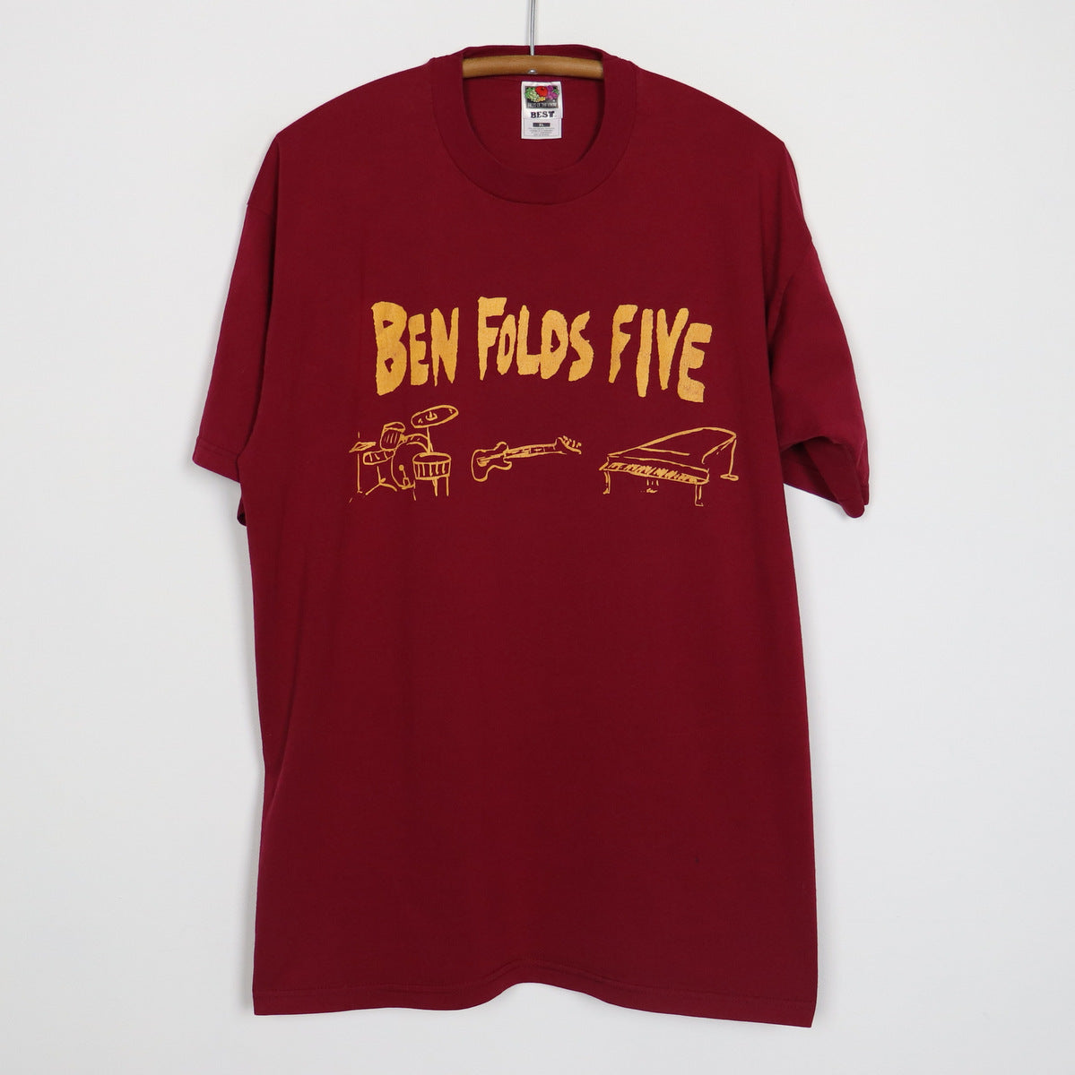 1997 Ben Folds Five Kiss My Ass Shirt | Authentic Vintage Tee