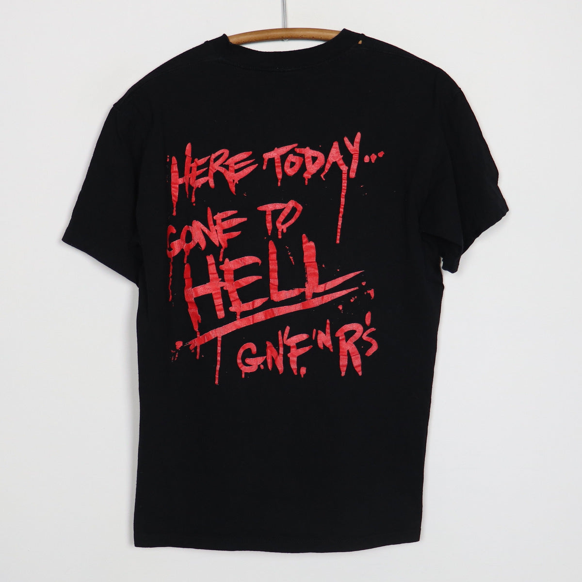 1992 Guns N Roses Here Today Gone To Hell Shirt | Authentic