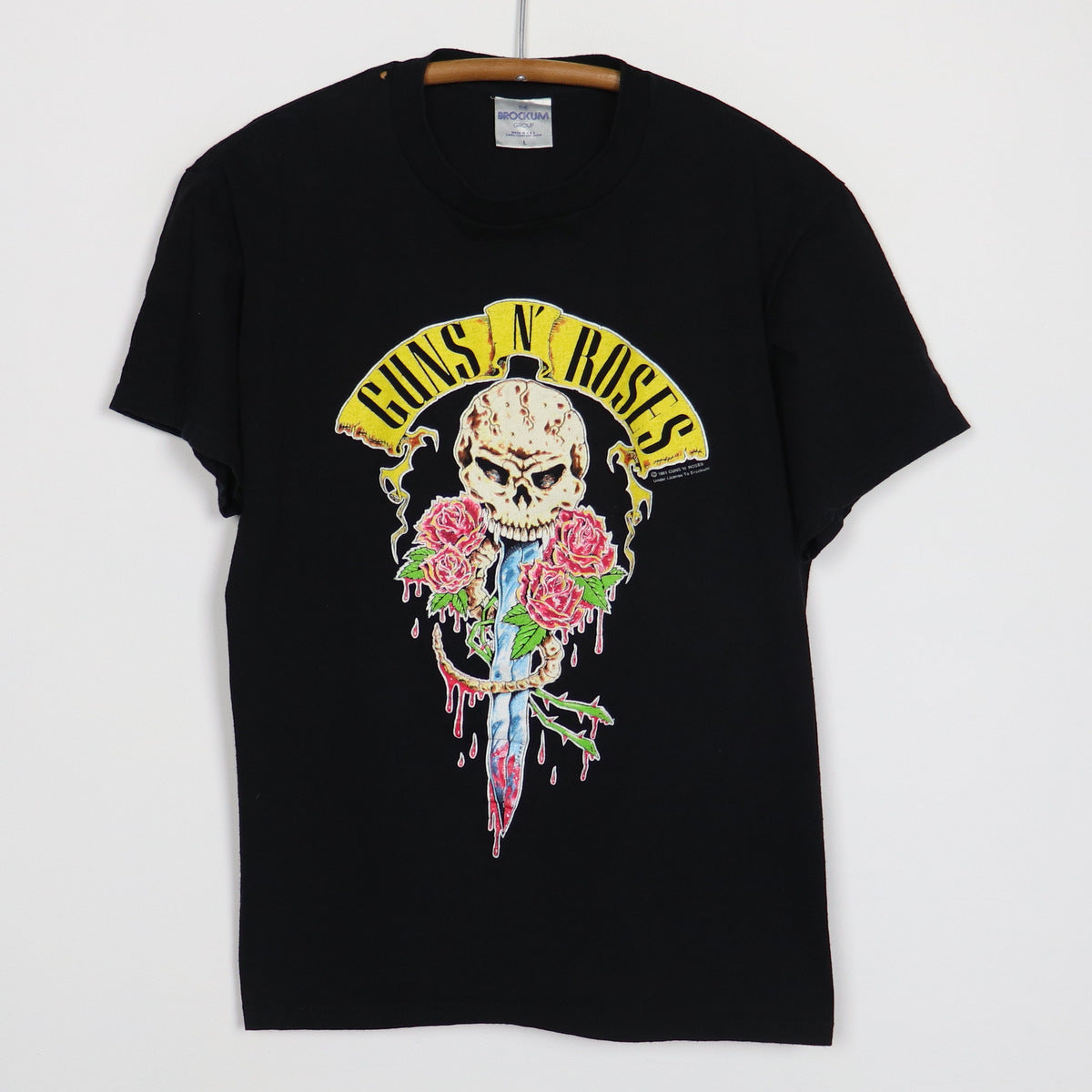 1992 Guns N Roses Here Today Gone To Hell Shirt – WyCo Vintage