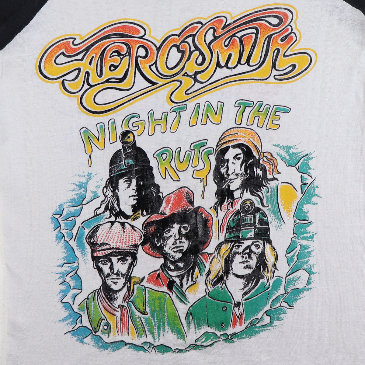 1979 Aerosmith Night In The Ruts Tour Jersey Shirt