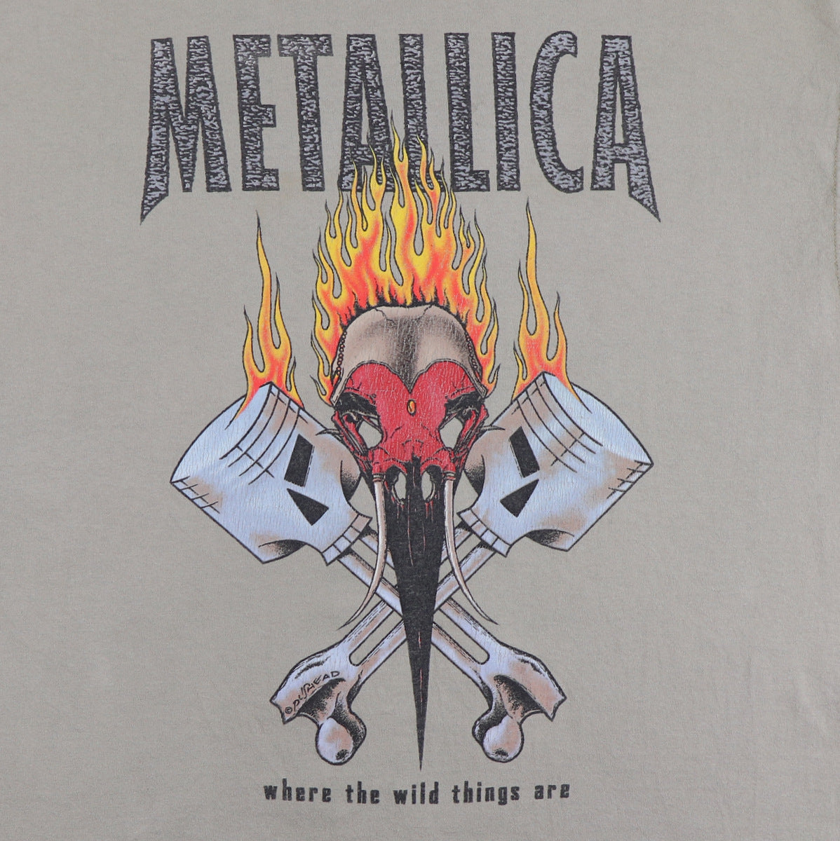 1997 Metallica Where The Wild Things Are Shirt | Authentic Vintage 