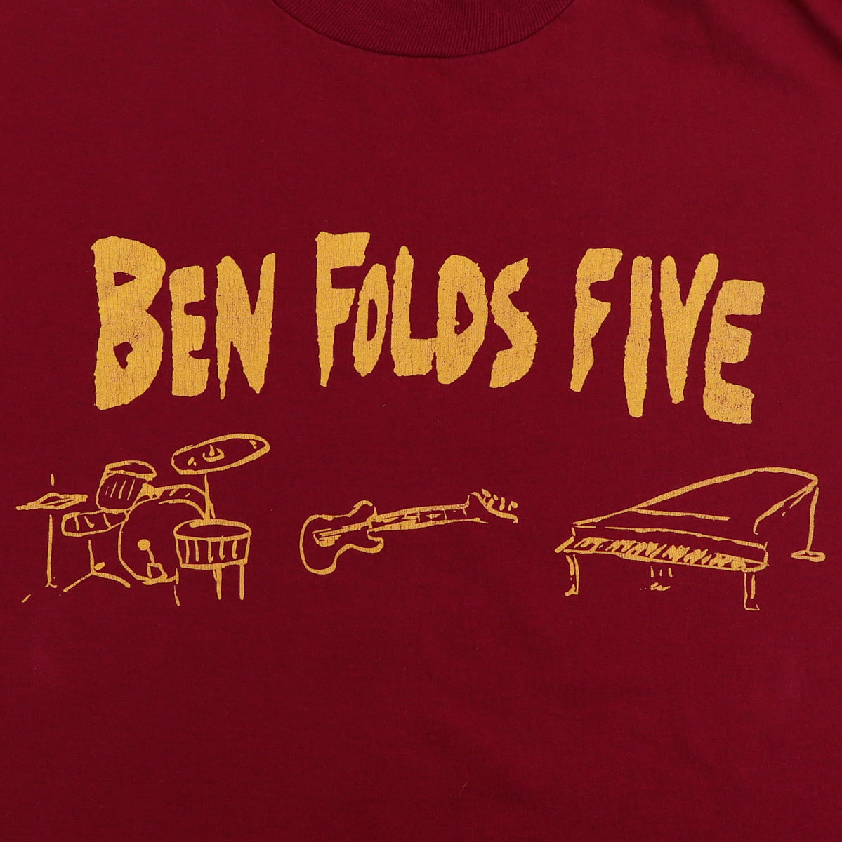 1997 Ben Folds Five Kiss My Ass Shirt | Authentic Vintage Tee