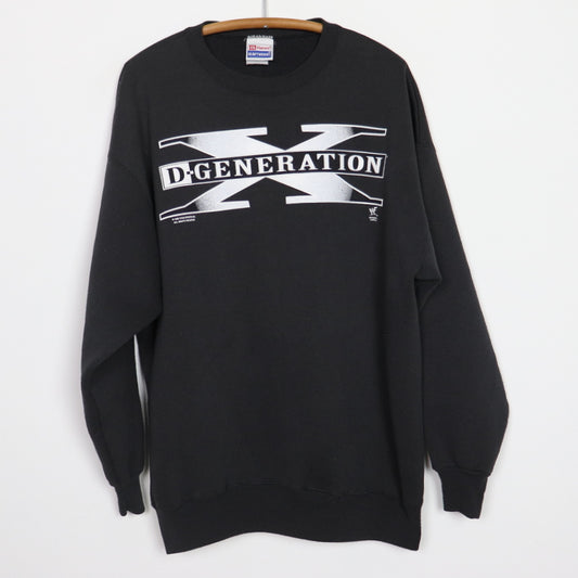 1998 D-Generation X Two Words Suck It WWF Sweatshirt