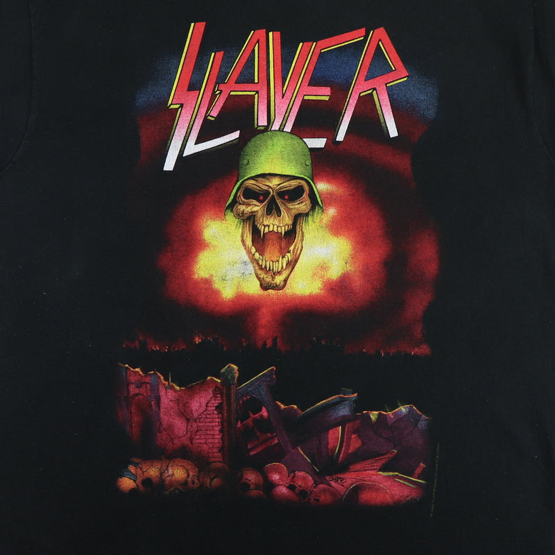 1992 Slayer Monsters Of Rock European Tour Shirt | Authentic