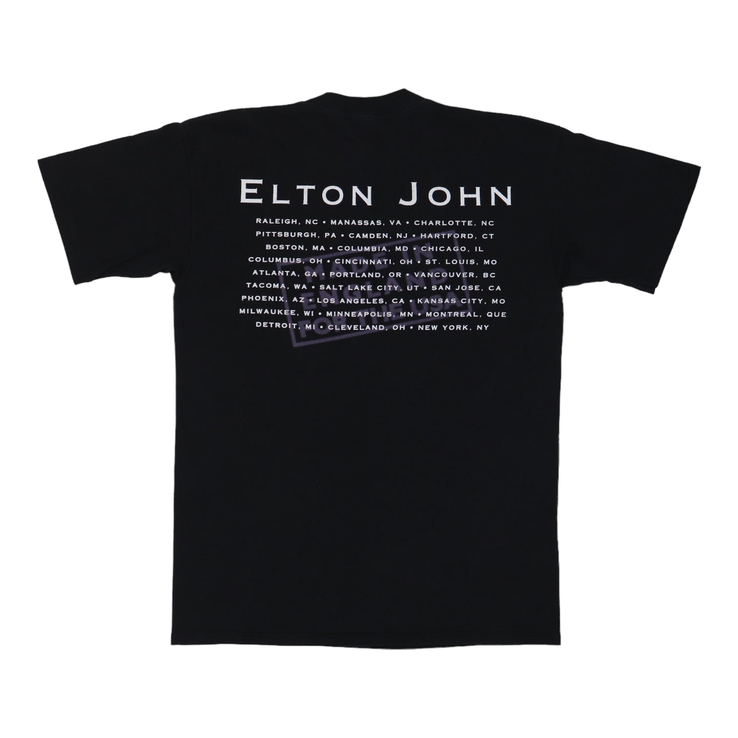 1995 Elton John Made In England Tour Shirt – WyCo Vintage