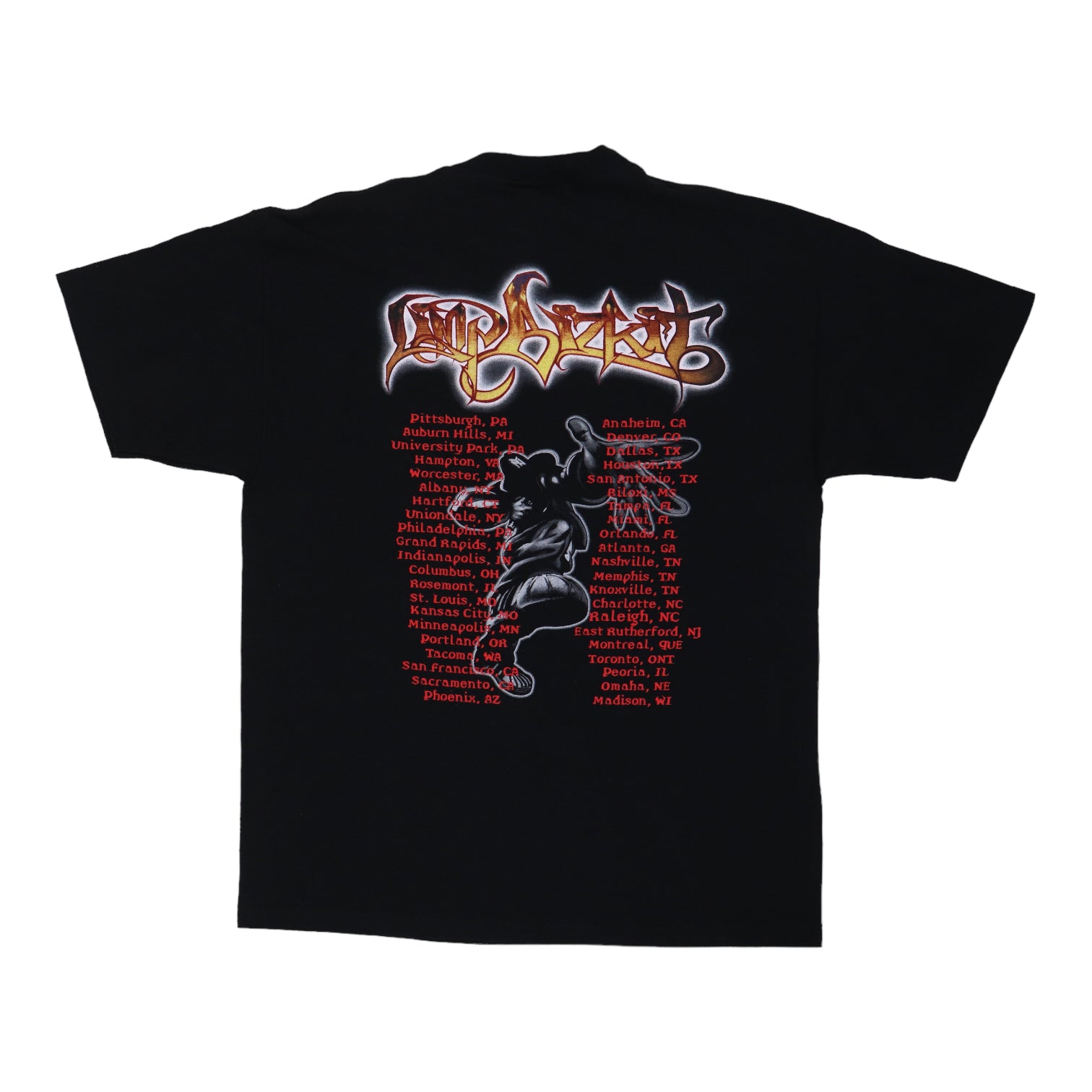 1999 Limp Bizkit Tour Shirt WyCo Vintage
