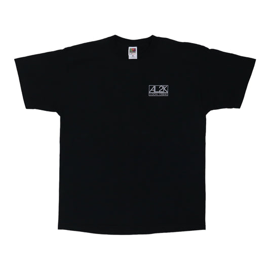 2000 Weird Al Running With Scissors Tour Crew Shirt