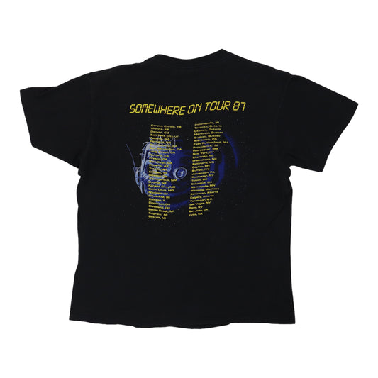 1987 Iron Maiden Somewhere On Tour Shirt