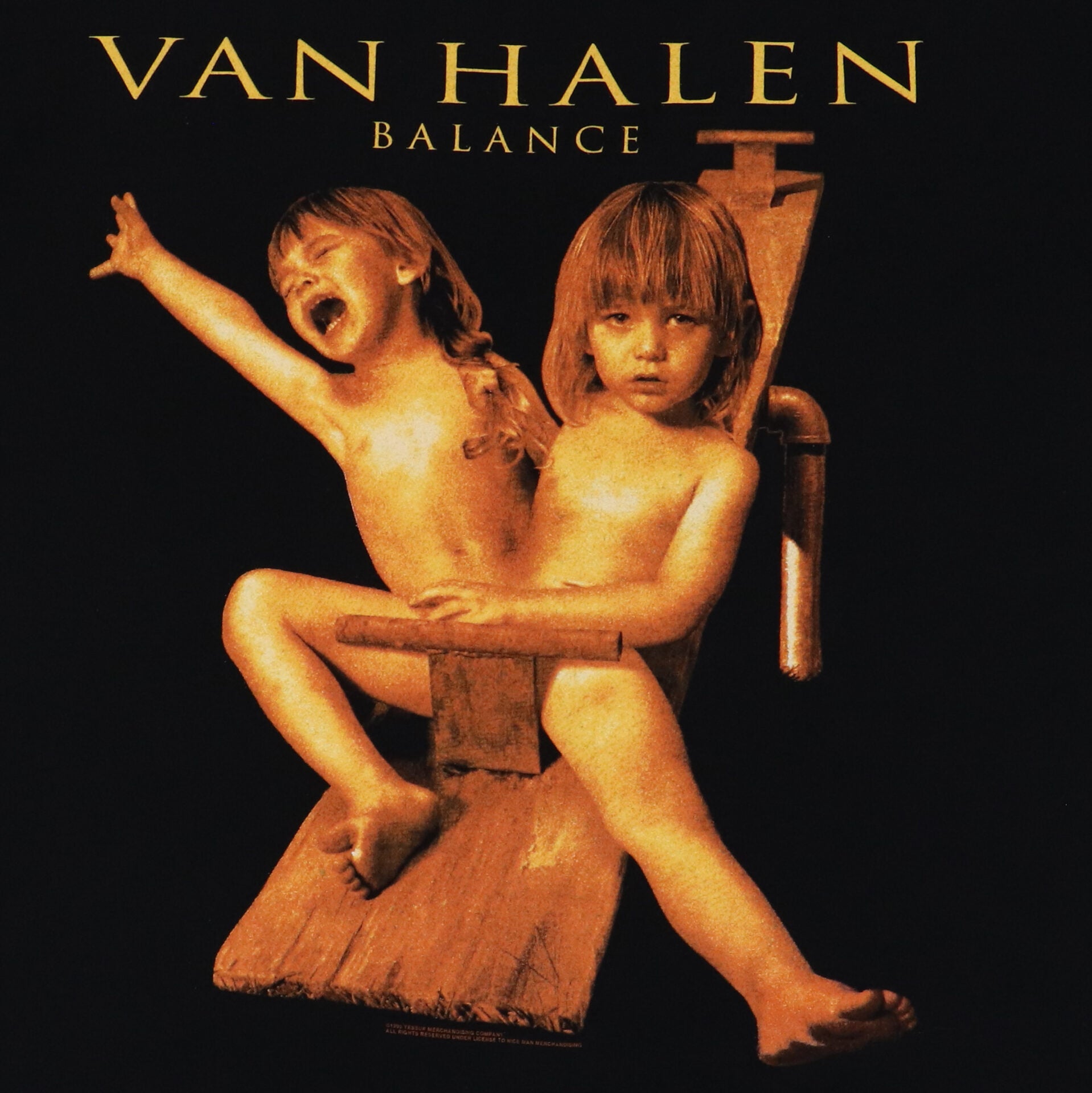 1995 Van Halen Balance European Tour Shirt | Authentic Vintage Tee