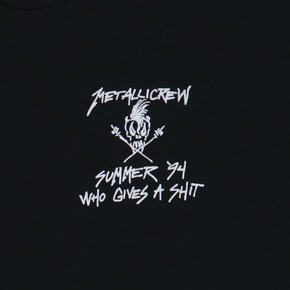 1994 Metallica Who Gives A Shirt Summer Tour Crew Shirt