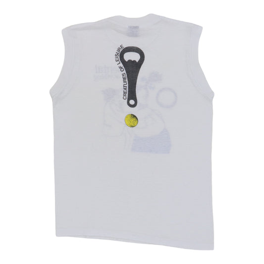 1983 Mental As Anything Creatures Of Leisure Sleeveless Shirt