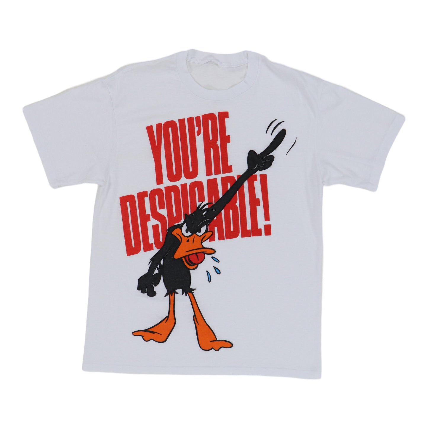 1980s Daffy Duck You\'re Despicable Shirt – WyCo Vintage