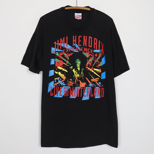 1990s Jimi Hendrix Experience Live At Winterland Shirt