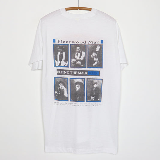 1990 Fleetwood Mac Behind The Mask Tour Shirt