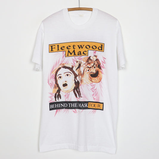 1990 Fleetwood Mac Behind The Mask Tour Shirt