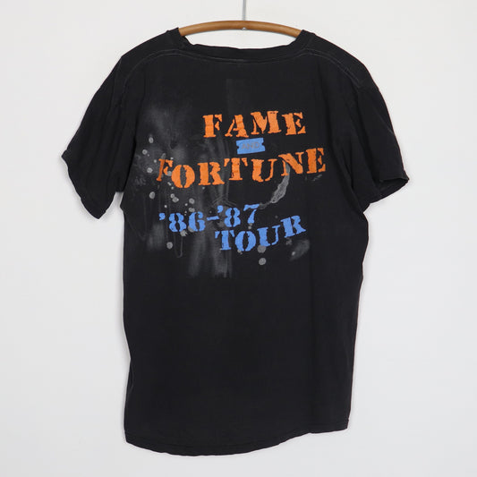 1986 Bad Company Fame And Fortune Shirt