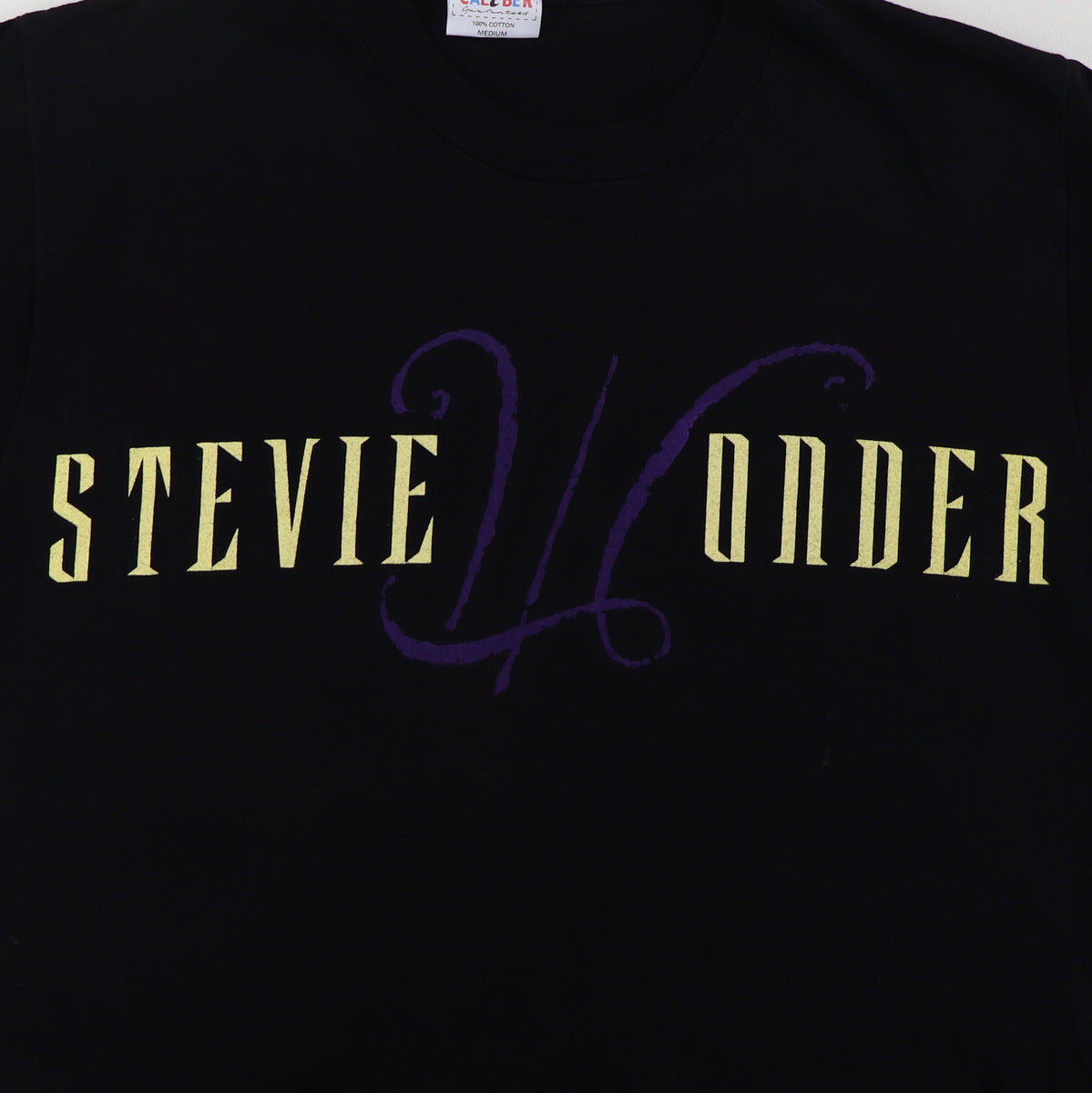 1989 Stevie Wonder European Tour Shirt | Authentic Vintage Tee
