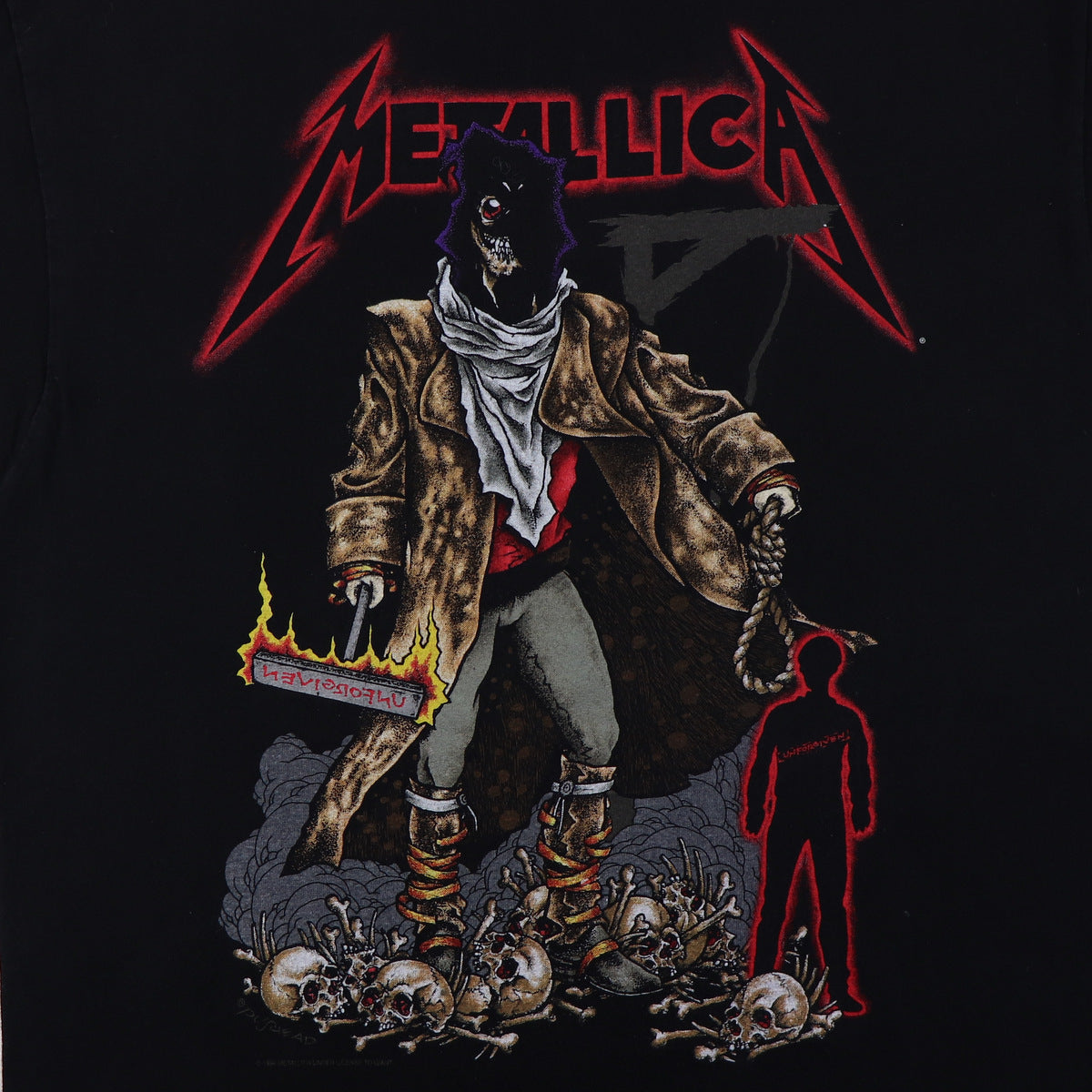 1994 Metallica So Dub Thee Unforgiven Shirt | Authentic Vintage 