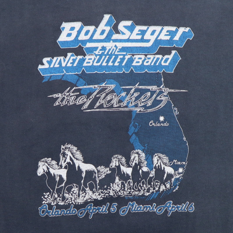 1980 Bob Seger Rock Florida Concert Shirt