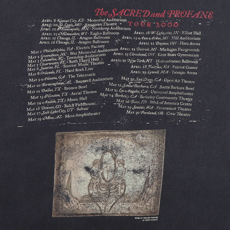 2000 Smashing Pumpkins Machina The Machines Of God Tour Shirt