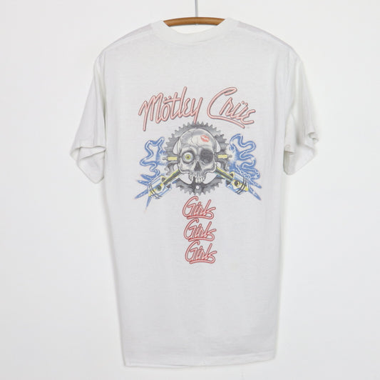 1987 Motley Crue Girls Girls Girls California Tour Shirt