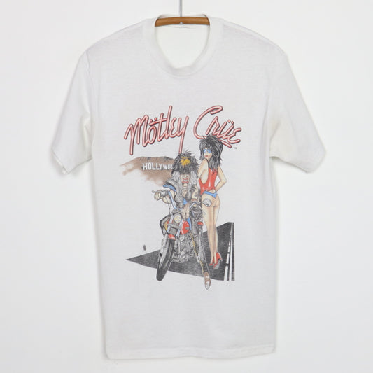 1987 Motley Crue Girls Girls Girls California Tour Shirt