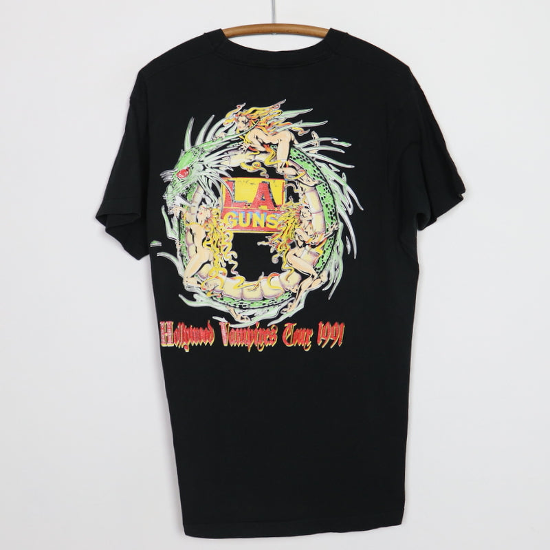 1991 LA Guns Hollywood Vampires Tour Shirt – WyCo Vintage