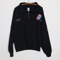 1989 Rolling Stones Steel Wheels Crew Pull Over Zip Sweatshirt