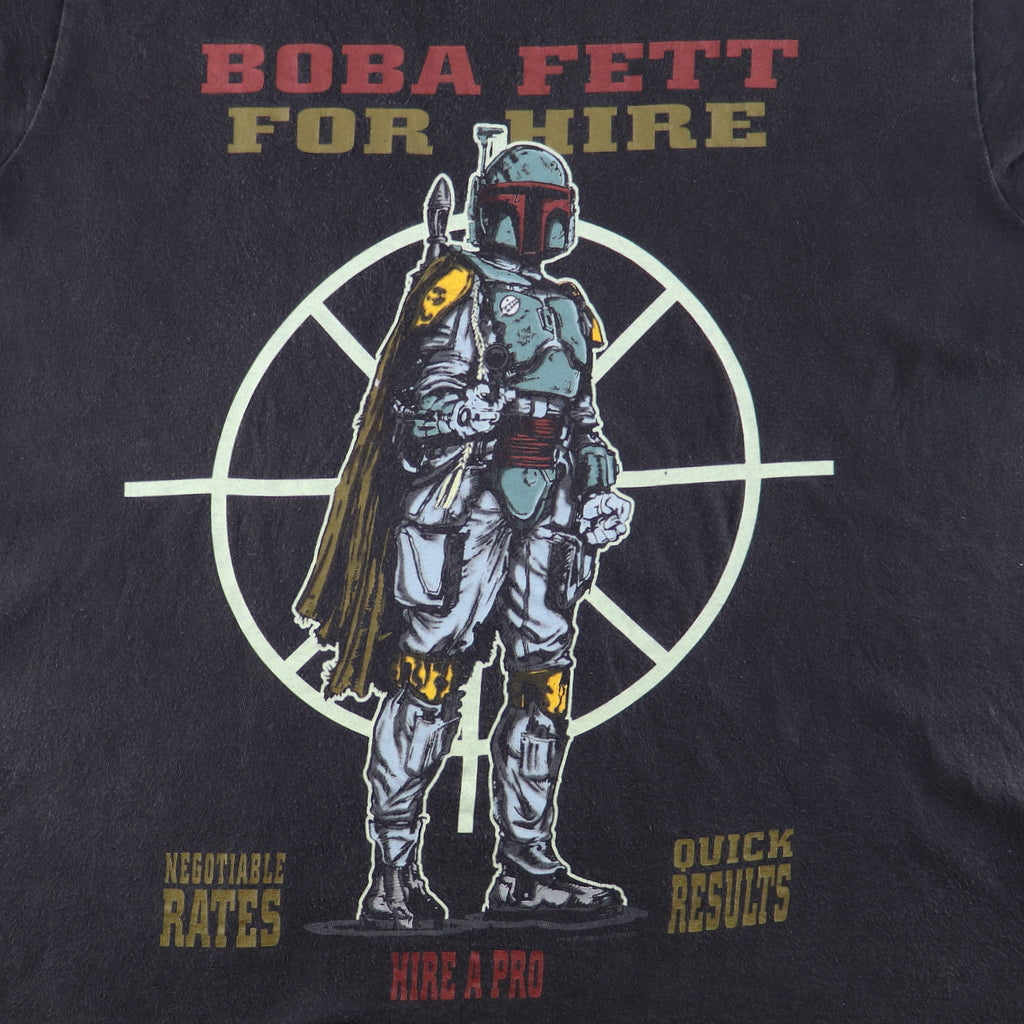 Vintage Star Wars Boba Fett For Hire Shirt 1996 – WyCo Vintage