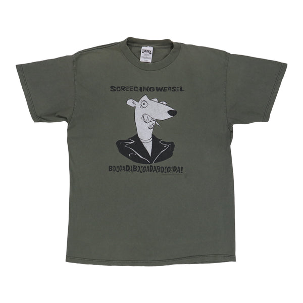 1993 Screeching Weasel Boogadaboogadaboogada Shirt | Authentic