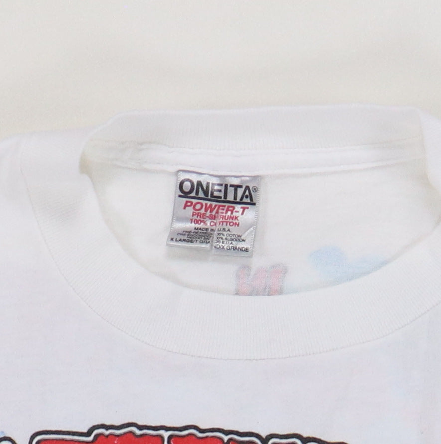 Grateful Dead Tシャツ 1995年製 ホワイト Grateful Dead 30th Anniversary 1995 Summer Tour Gratefully
