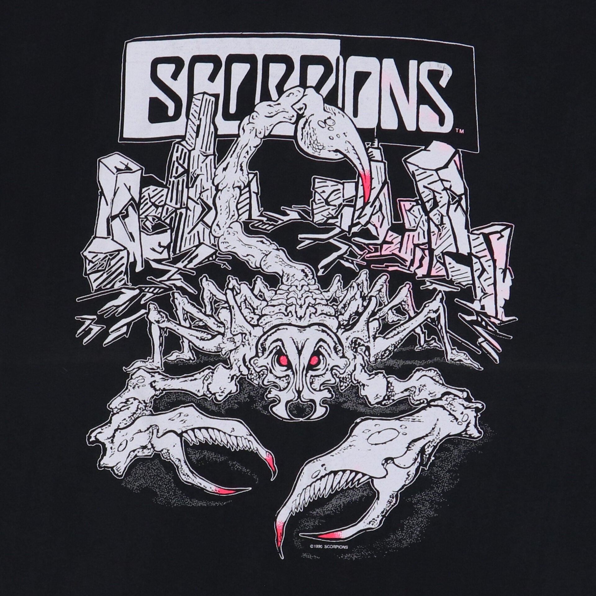 その他ブランド / 90s/SCORPIONS/Tease Me Please Me/1990-1991年/Tシャツ/XL/コットン// Original vintage 1990 Scorpions Tease Me Please Me Tour Shirt