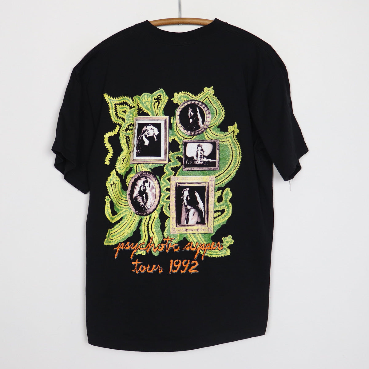 1992 Tesla Psychotic Supper Tour Shirt | Authentic Vintage Tee
