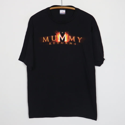 2001 The Mummy Returns Movie Promo Shirt