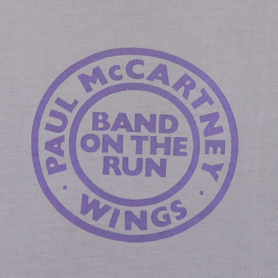 1973 Wings Paul McCartney Band On The Run Promo Shirt