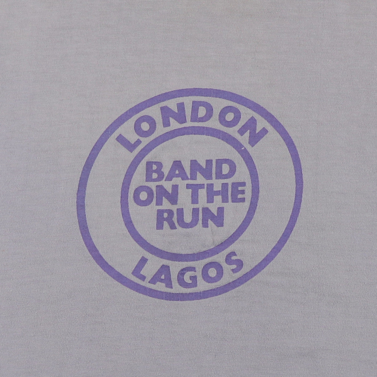 1973 Wings Paul McCartney Band On The Run Promo Shirt