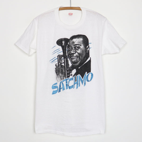 Louis Armstrong Satchmo Vintage 1990 Gear Inc Shirt B… - Gem