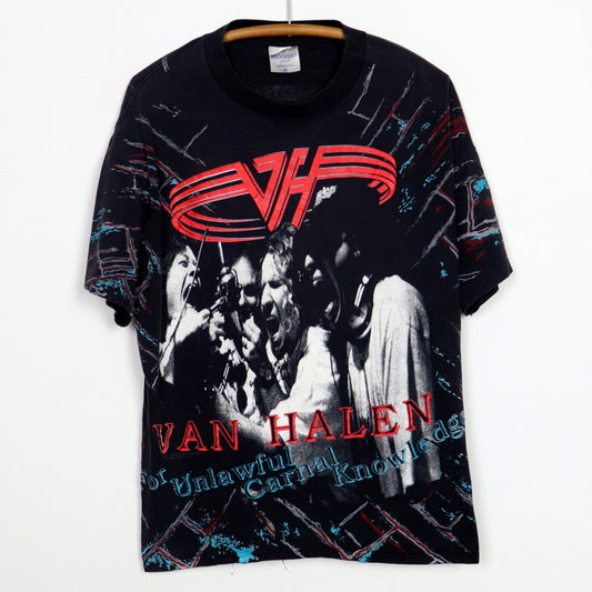 1991 Van Halen For Unlawful Carnal Knowledge All Over Print Shirt