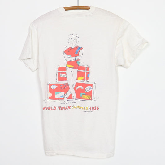 1986 Julian Lennon The Secret Value Of Day Dreaming World Tour Shirt