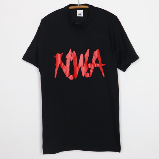 1990 NWA Straight Outta Compton Promo Shirt