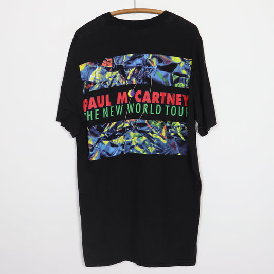 1993 Paul McCartney The New World Tour Shirt