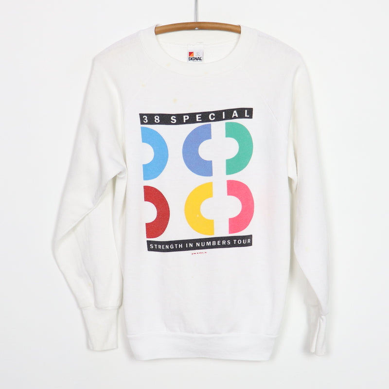 1986 .38 Special Strength In Numbers Tour Sweatshirt