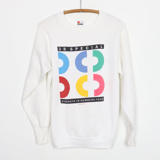 1986 .38 Special Strength In Numbers Tour Sweatshirt