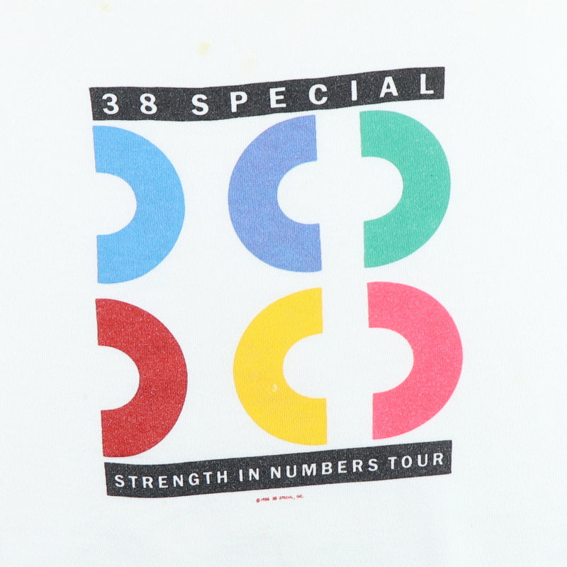 1986 .38 Special Strength In Numbers Tour Sweatshirt