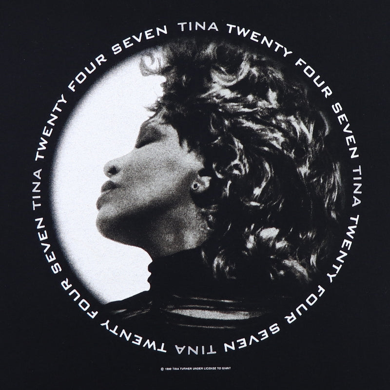 1999 Tina Turner Twenty Four Seven World Tour Shirt | Authentic