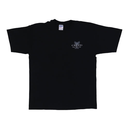 2000 Creed Human Clay Tour Local Crew Shirt